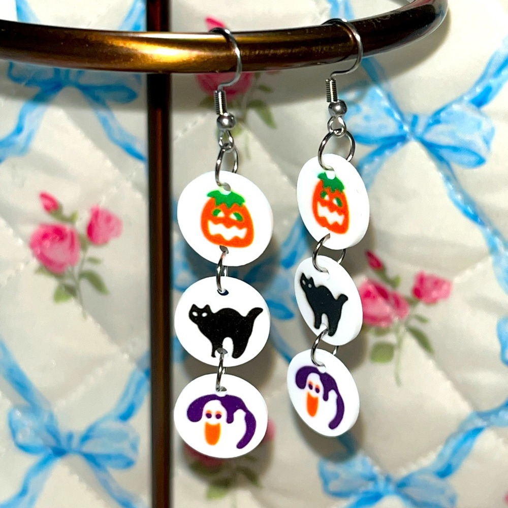 Halloween Cookie Earrings